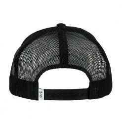 Grassroots California Golfroots Script Black Mesh Snapback Hat