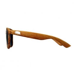 Grassroots California Dark Wood Grain Sunglasses