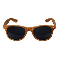 Grassroots California Dark Wood Grain Sunglasses