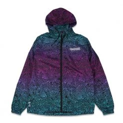 Grassroots California Spots Blue Windbreaker Jacket