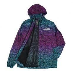 Grassroots California Spots Blue Windbreaker Jacket