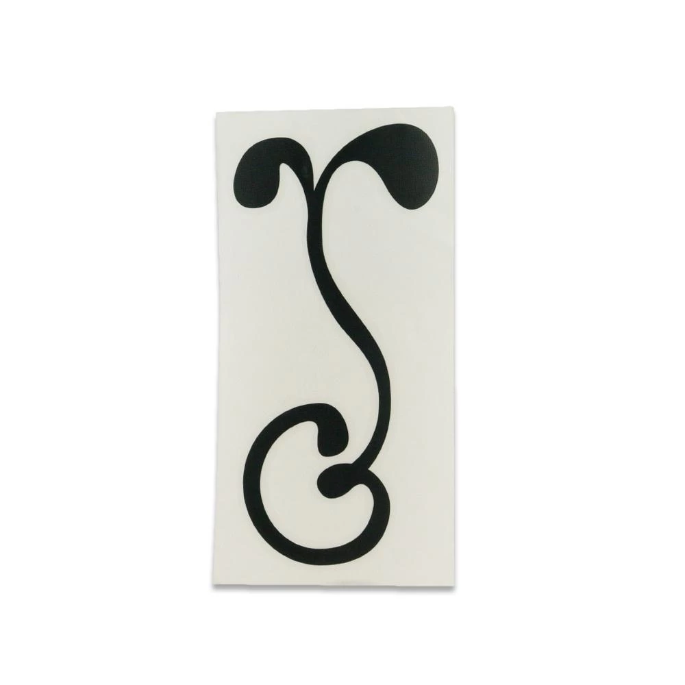 Grassroots California Accessories G Sprout 4" Black Kiss Cut Sticker 3 Grassroots California Accessories G Sprout 4" Black Kiss Cut Sticker