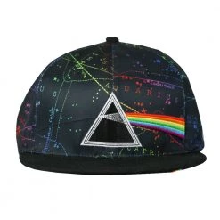 Grassroots California New Pink Floyd Dark Side Of The Moon Black Fitted Hat
