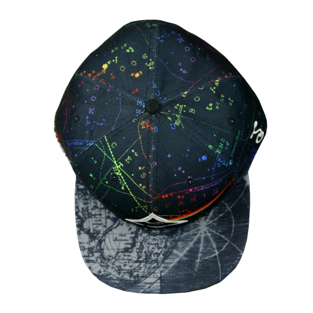 Grassroots California Pink Floyd Dark Side Of The Moon Black Snapback Hat New 13 Grassroots California Pink Floyd Dark Side Of The Moon Black Snapback Hat New