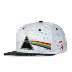 Grassroots California Pink Floyd Dark Side Of The Moon White Snapback Hat