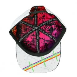 Grassroots California Pink Floyd Dark Side Of The Moon White Snapback Hat