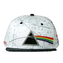 Grassroots California Pink Floyd Dark Side Of The Moon White Snapback Hat