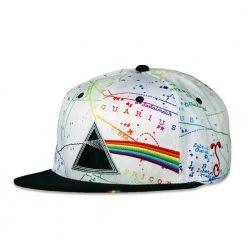 Grassroots California New Pink Floyd Dark Side Of The Moon White Fitted Hat