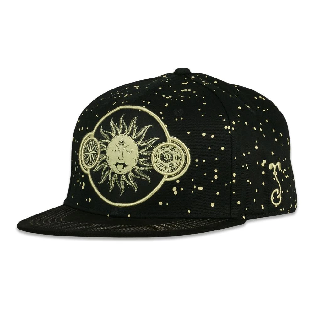 Grassroots California Cosmic Arcana Gold Fitted Hat 3 Grassroots California Cosmic Arcana Gold Fitted Hat