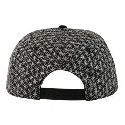 Grassroots California Laser Guided Visions Third Eye Silver Snapback Hat