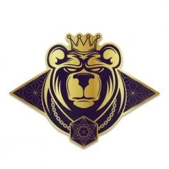 Grassroots California Accessories 11th Anniversary Bear Sticker