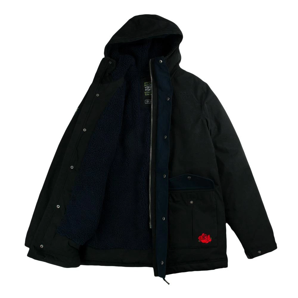 Grassroots California Stanley Mouse Easy Rider Sherpa Parka Men 5 Grassroots California Stanley Mouse Easy Rider Sherpa Parka Men