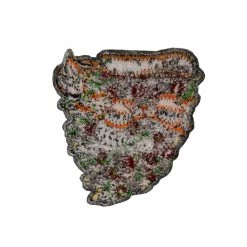 Grassroots California Vincent Gordon Pizza Orange Patch