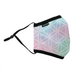 Grassroots California Flower Of Life Pastel Kids Mask