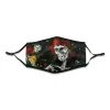 Grassroots California Stanley Mouse Midnight Roses Facemask