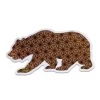 Grassroots California Sacred Triangles Brown Bear Sticker
