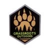 Grassroots California Outdoors Paw Sticker
