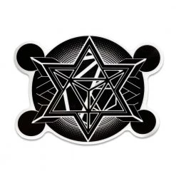 Grassroots California 12th Anniversary Metatron Sticker