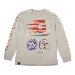 Grassroots California Smokyo 2021 Gray Long Sleeve T Shirt