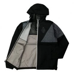 Grassroots California Ben Ridgway Mystic Riddle Black Windbreaker Jacket