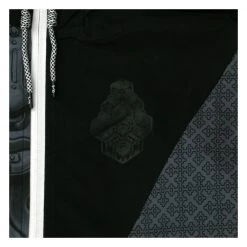 Grassroots California Ben Ridgway Mystic Riddle Black Windbreaker Jacket