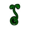 Grassroots California Accessories Green G Sprout Pin 1 Grassroots California Accessories Green G Sprout Pin