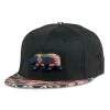 Grassroots California Removable Bear Spectral Gray Fitted Hat Hats