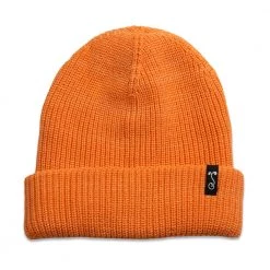 Grassroots California Hats Peach Simple Cuff Beanie