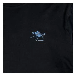 Grassroots California Stanley Mouse Spirit Traveler Tie Dye Black Long Sleeve T Shirt New