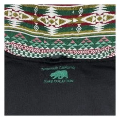 Grassroots California Men Removable Bear Evergreen Green Tall Pullover Hoodie