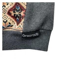 Grassroots California Removable Bear Sandstorm Cream Tall Pullover Hoodie Men