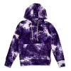 Grassroots California Royal Roots Purple Dye Velour Womens Pullover Hoodie