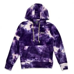 Grassroots California Official Shop 29 Grassroots California Royal Roots Purple Dye Velour Womens Pullover Hoodie