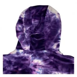 Grassroots California Royal Roots Purple Dye Velour Womens Pullover Hoodie