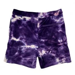 Grassroots California Royal Roots Purple Dye Velour Mens Shorts