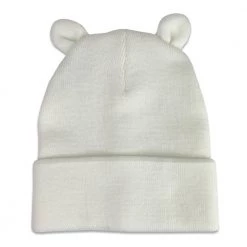 Grassroots California Hats Polar Bear Head Beanie