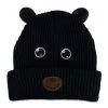 Grassroots California Black Bear Head Kids Beanie Hats