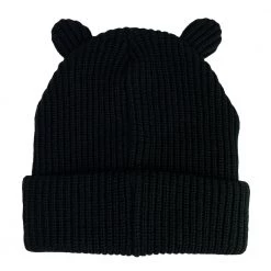 Grassroots California Black Bear Head Kids Beanie Hats