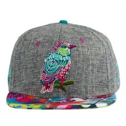 Grassroots California Ellie Paisley X Whitney Holbourn Eternal Sunshine Bird Gray Fitted Hat