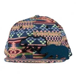 Grassroots California Removable Bear Spectral Allover Kids Snapback Hat