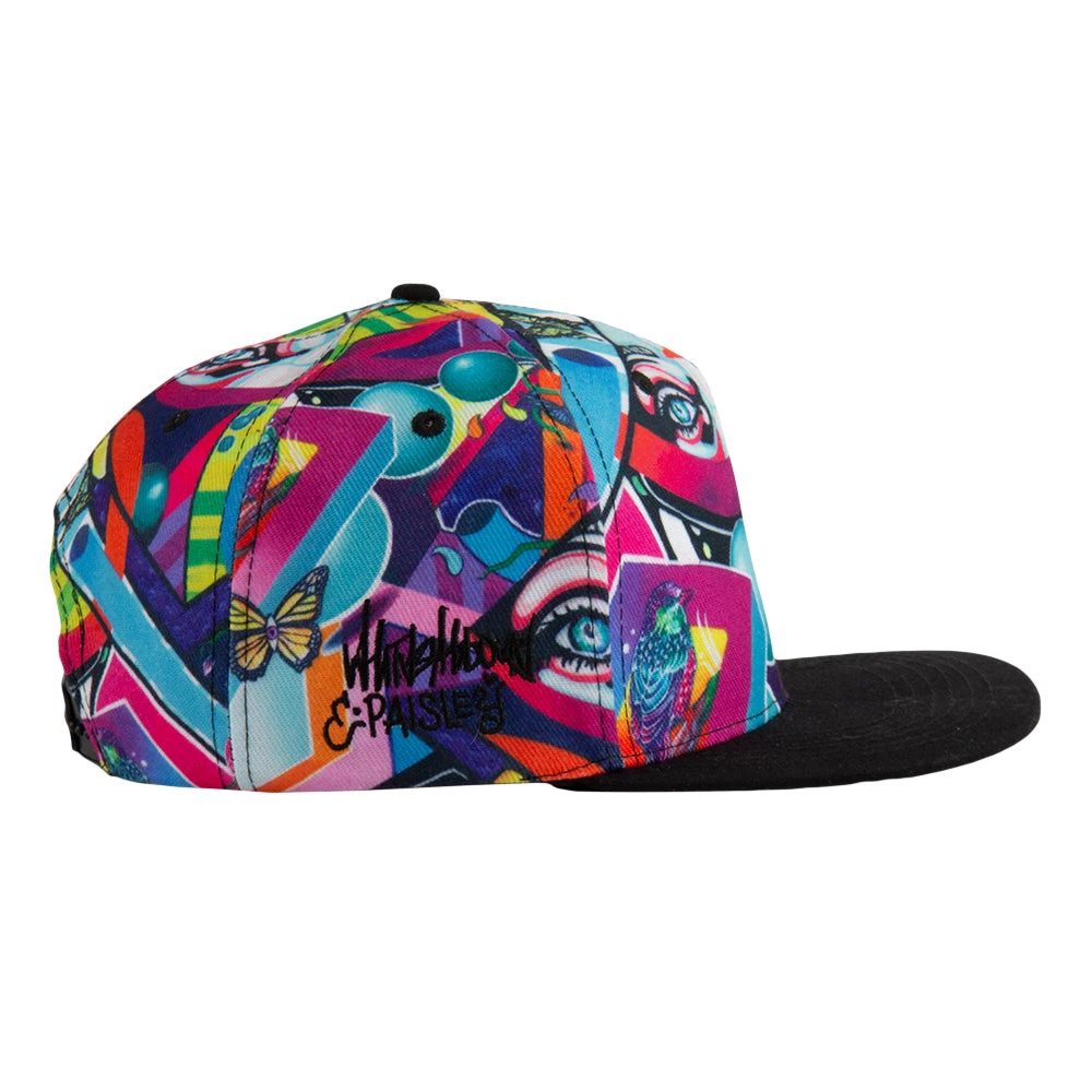 Grassroots California Ellie Paisley X Whitney Holbourn Eternal Sunshine Rainbow Snapback Hat 6 Grassroots California Ellie Paisley X Whitney Holbourn Eternal Sunshine Rainbow Snapback Hat