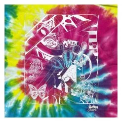 Grassroots California Women Ellie Paisley X Whitney Holbourn Eternal Sunshine Rainbow Dye Crop Hoodie