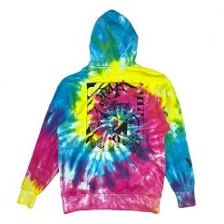 Grassroots California Ellie Paisley X Whitney Holbourn Eternal Sunshine Rainbow Dye Pullover Hoodie