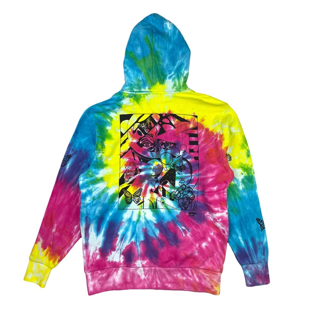 Grassroots California Ellie Paisley X Whitney Holbourn Eternal Sunshine Rainbow Dye Pullover Hoodie 4 Grassroots California Ellie Paisley X Whitney Holbourn Eternal Sunshine Rainbow Dye Pullover Hoodie