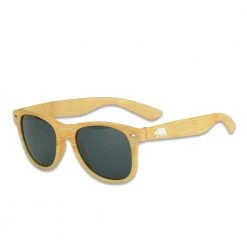 Grassroots California Accessories Light Wood Grain Sunglasses
