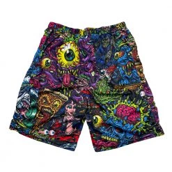 Grassroots California Jimbo Phillips Montage Mesh Shorts