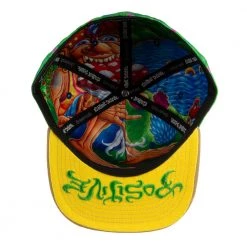 Grassroots California Hats Chris Dyer Muncher Of Mushroomland Tan Fitted Hat