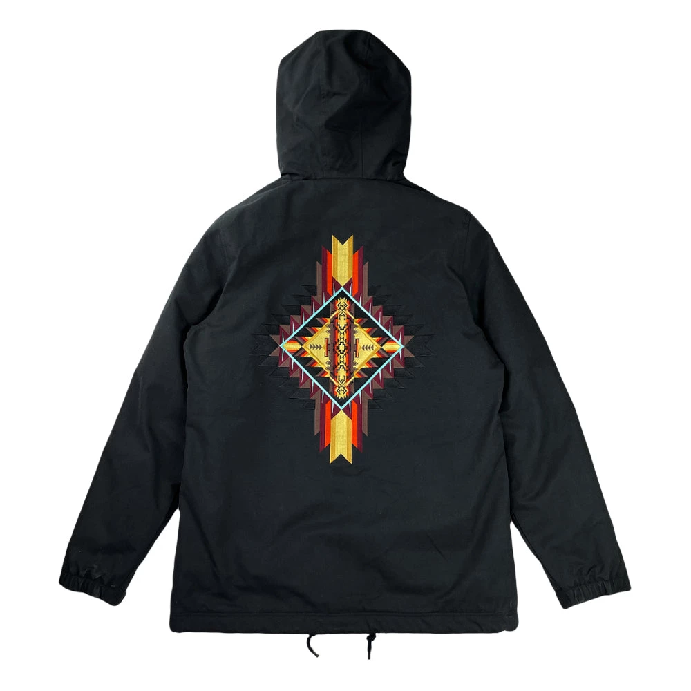 Grassroots California Desert Lore Black Sherpa Parka Men 4 Grassroots California Desert Lore Black Sherpa Parka Men