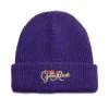 Grassroots California Hats Royal Roots Purple Cuff Beanie