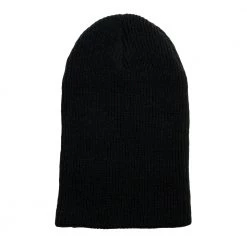 Grassroots California Black Simple Slouch Beanie